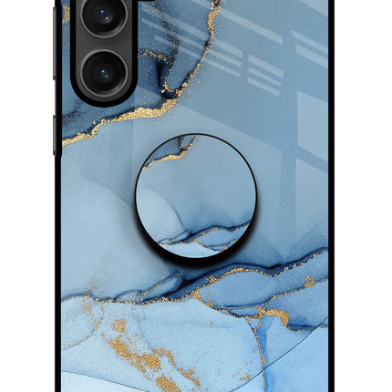 Blue Marble Samsung S23 Glass Case