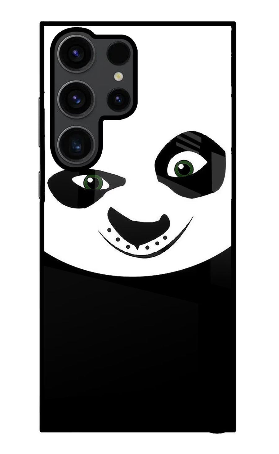 Panda Samsung S23 Ultra Back Cover, Metal case
