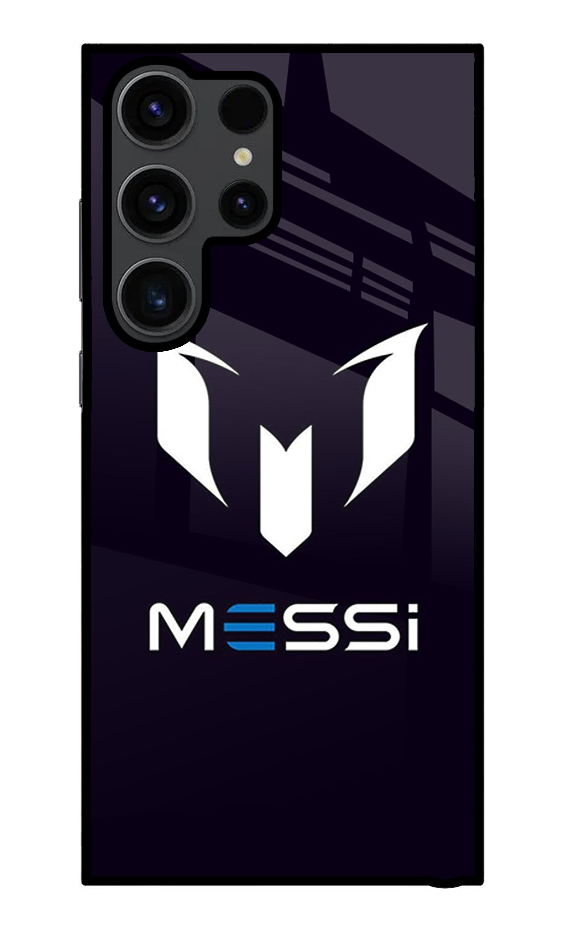 Messi Logo Samsung S23 Ultra Glass Case