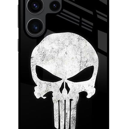 Punisher Skull Samsung S23 Ultra Glass Case