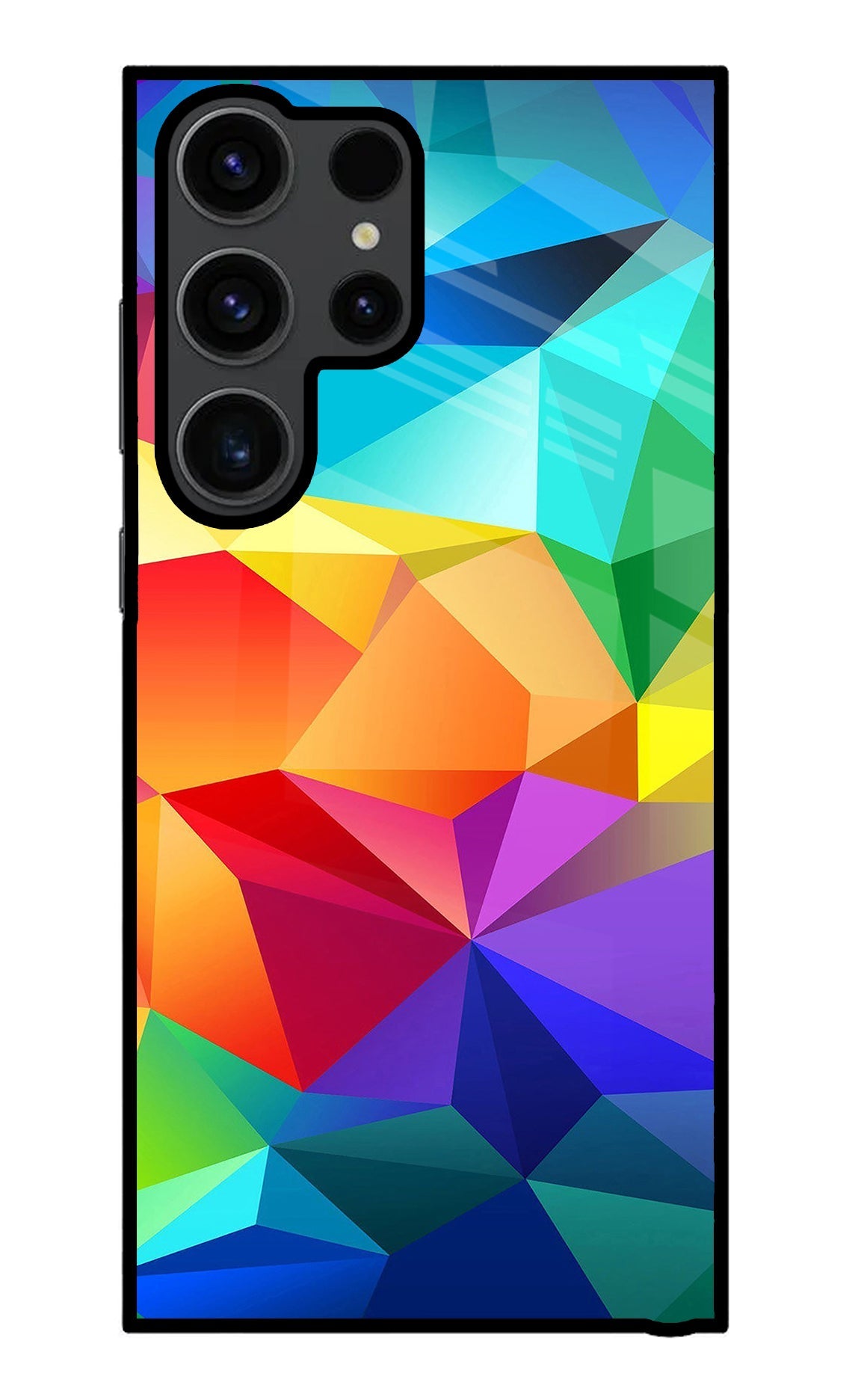 Abstract Pattern Samsung S23 Ultra Glass Case