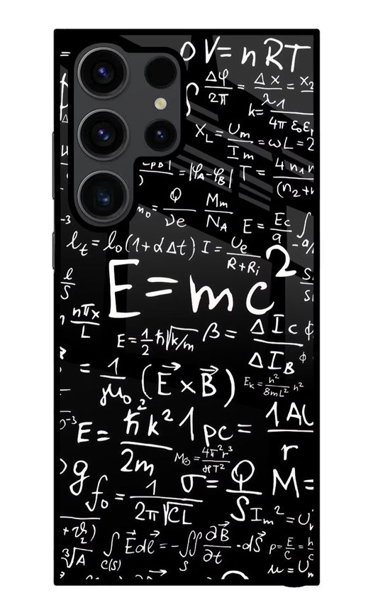 Physics Formula Samsung S23 Ultra Glass Case