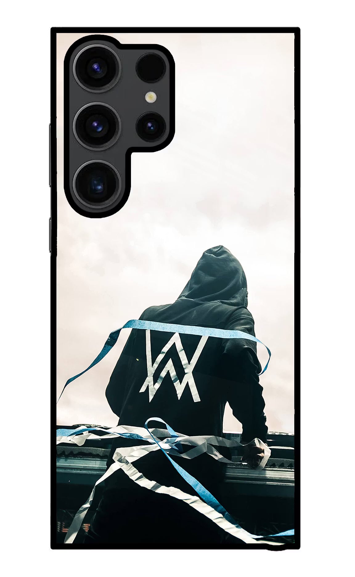 Alan Walker Samsung S23 Ultra Glass Case Back Cover by Casekaro