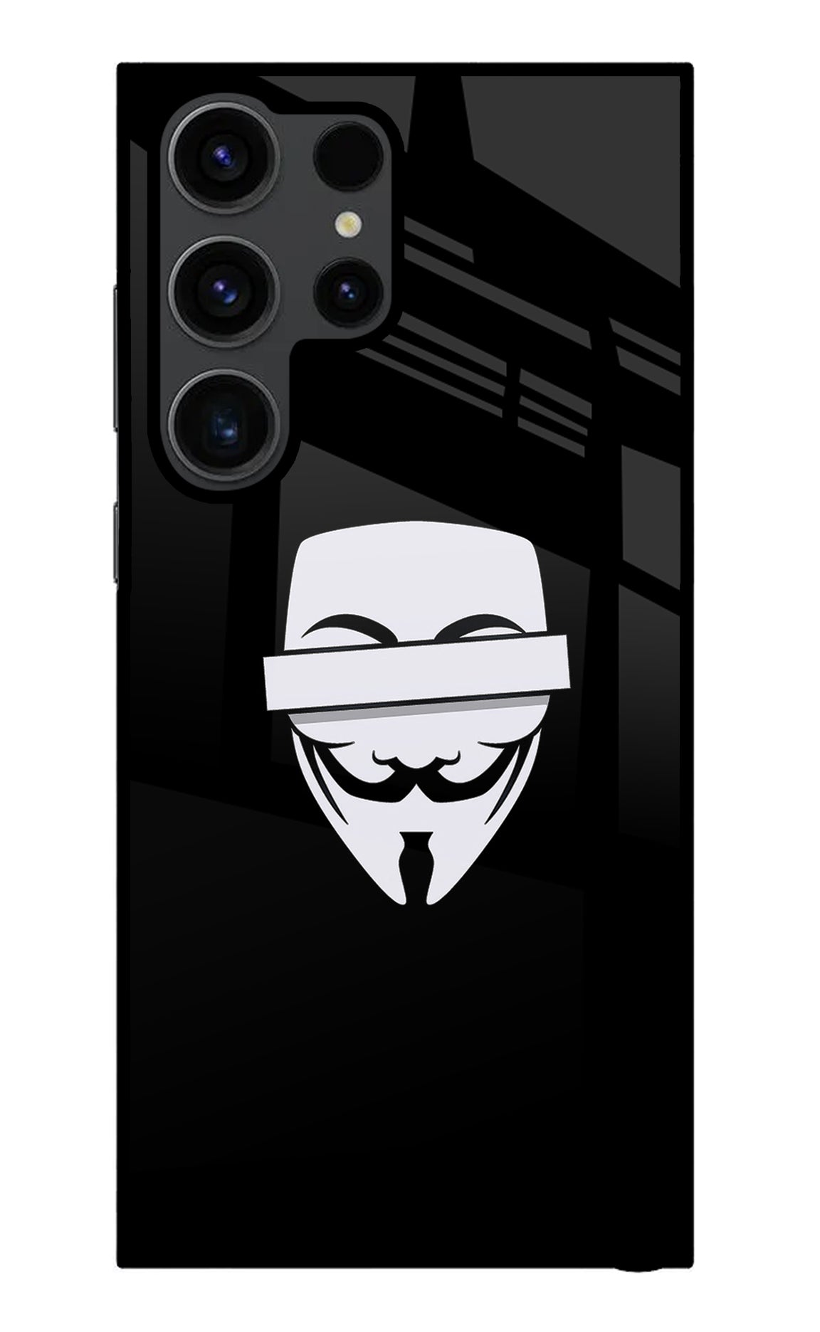 Anonymous Face Samsung S23 Ultra Back Cover