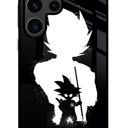 Goku Shadow Samsung S23 Ultra Glass Case