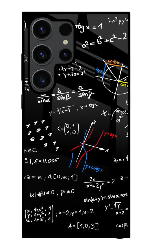 Mathematics Formula Samsung S23 Ultra Glass Case