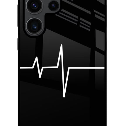 Heart Beats Samsung S23 Ultra Glass Case