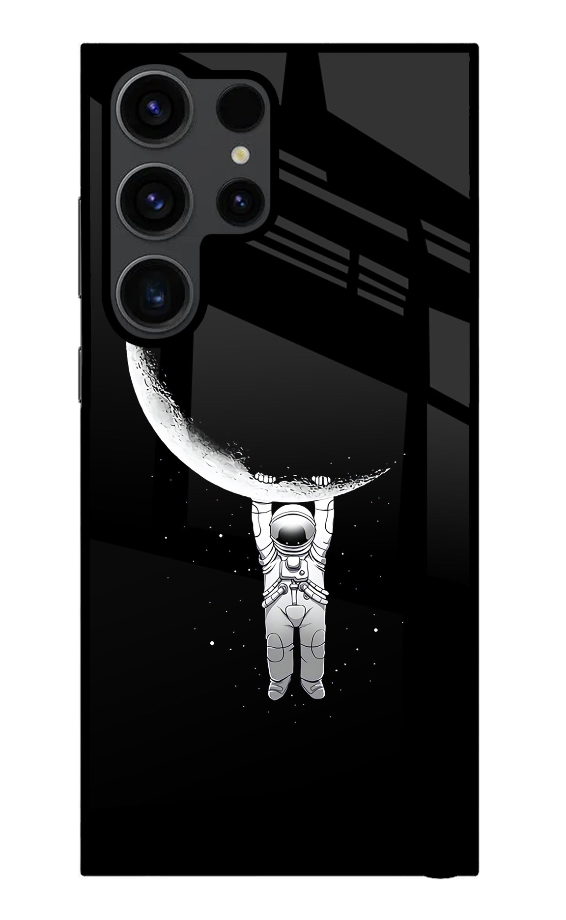 Moon Space Samsung S23 Ultra Glass Case