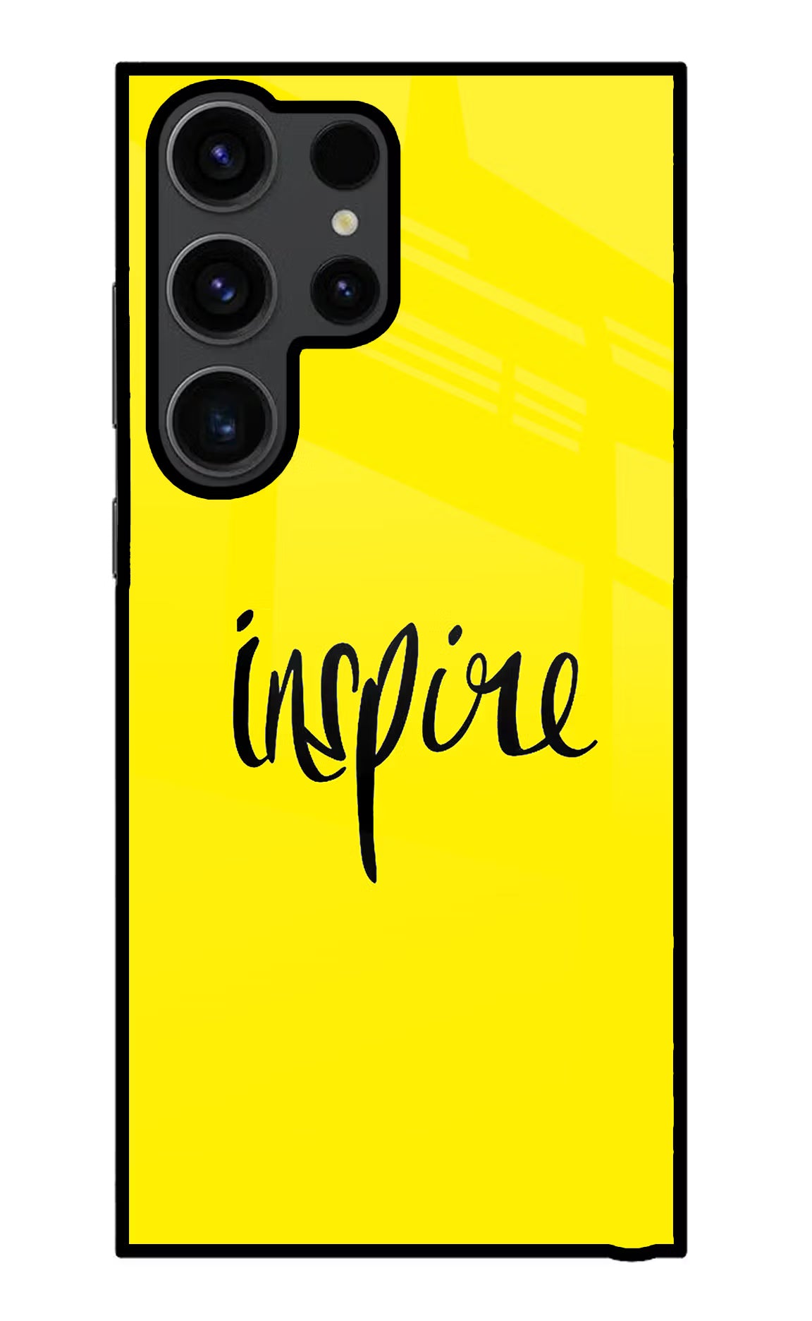 Inspire Samsung S23 Ultra Glass Case Back Cover by Casekaro