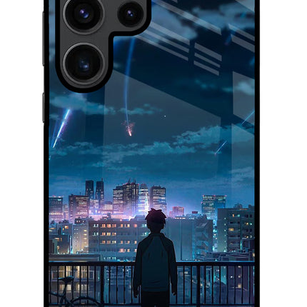 Anime Samsung S23 Ultra Glass Case Back Cover by Casekaro