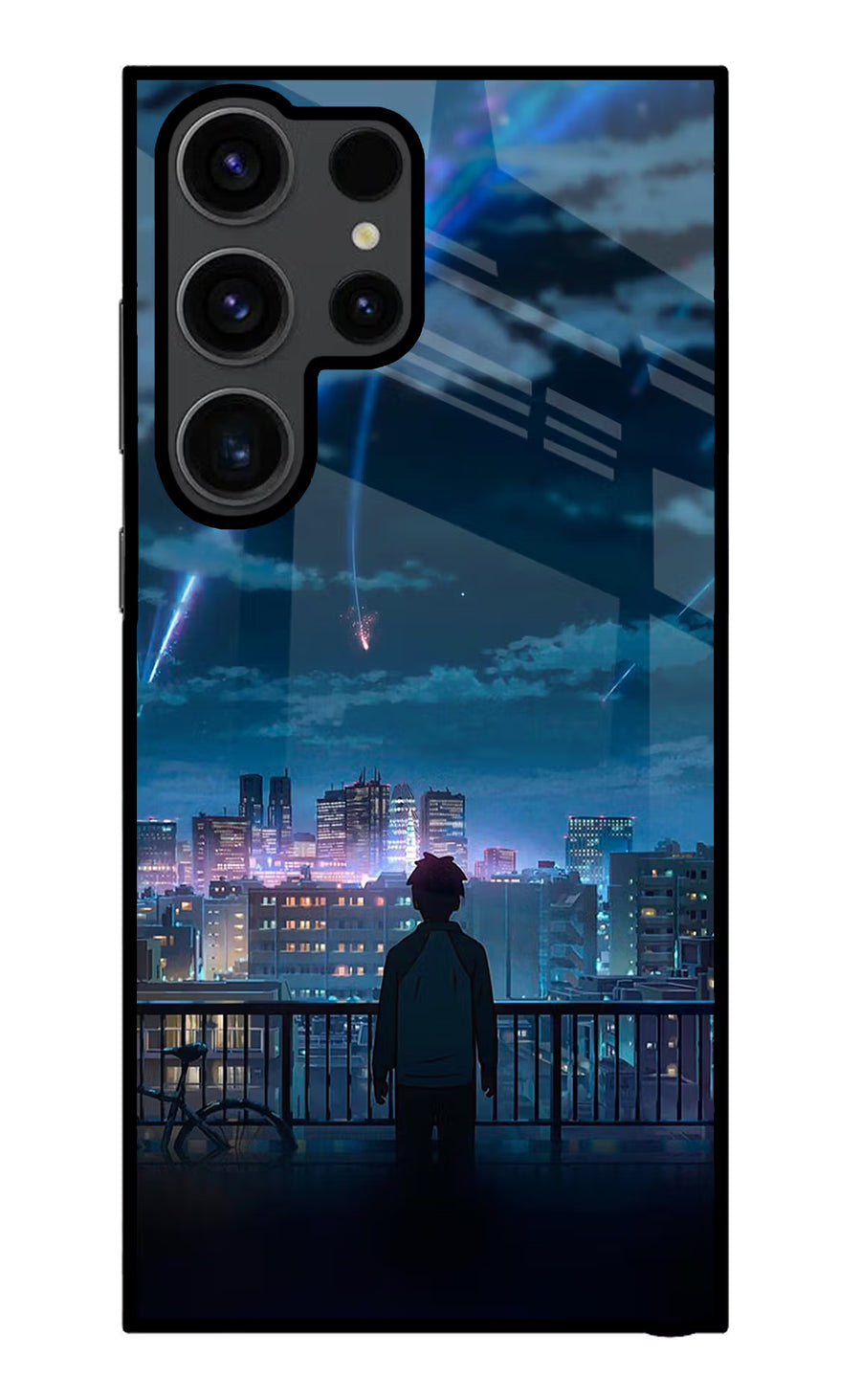 Anime Samsung S23 Ultra Back Cover, Metal case