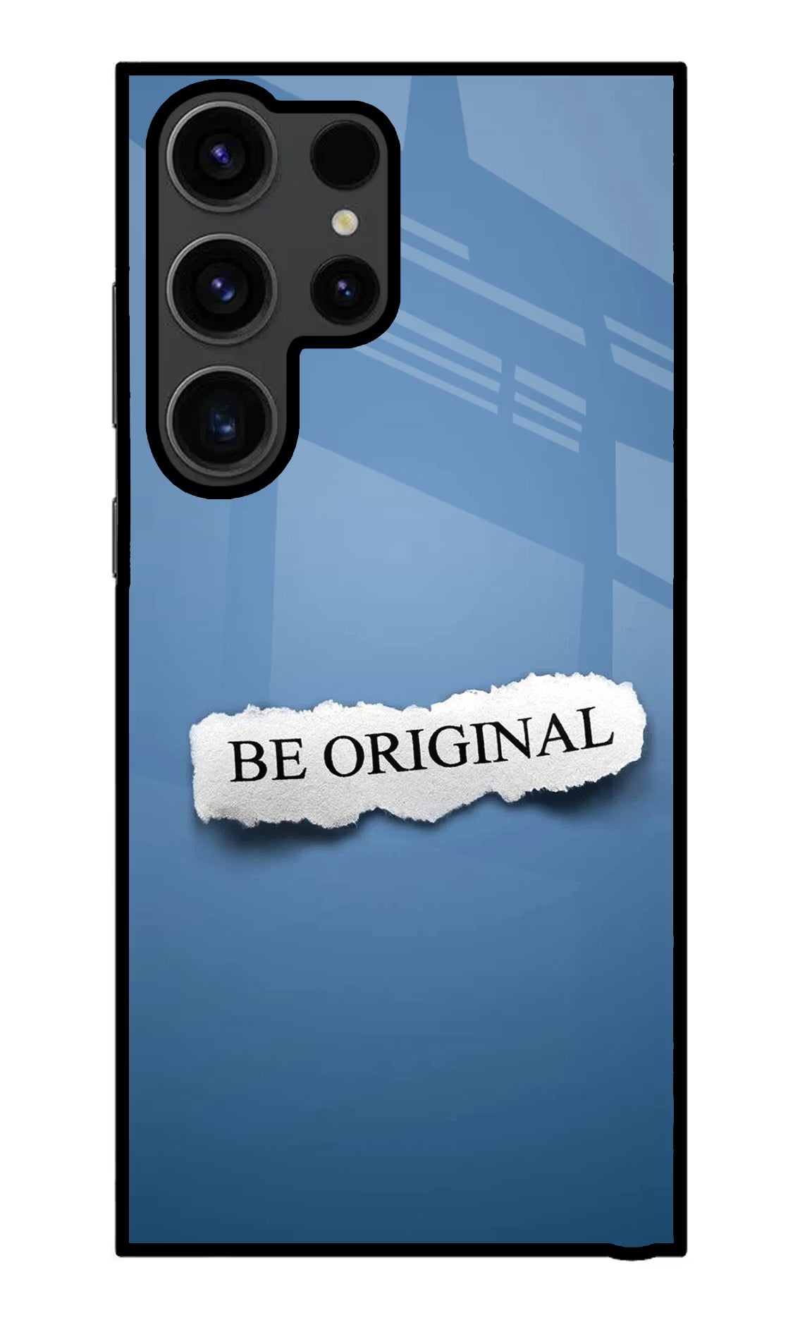 Be Original Samsung S23 Ultra Glass Case Back Cover by Casekaro