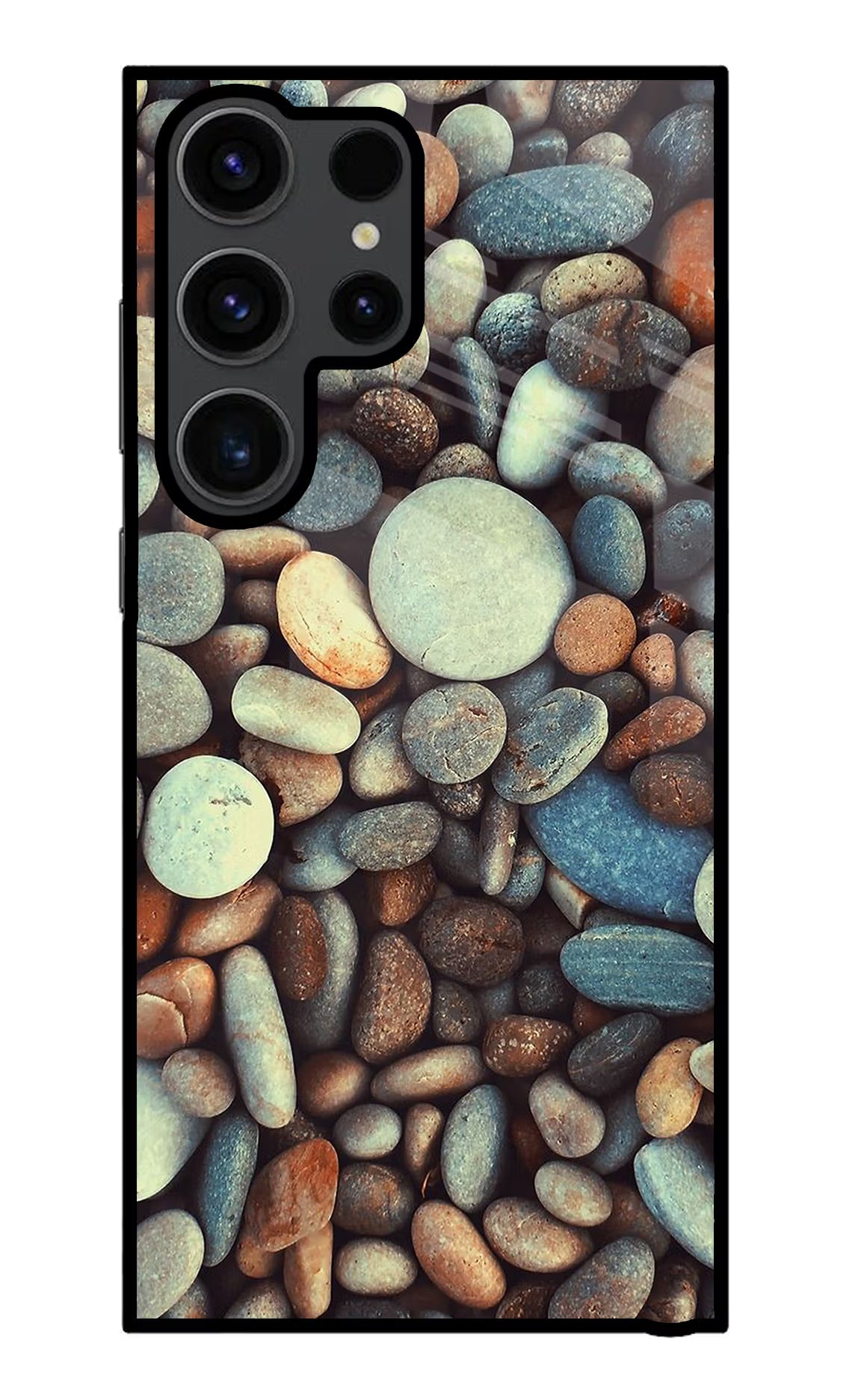 Pebble Samsung S23 Ultra Glass Case Back Cover by Casekaro