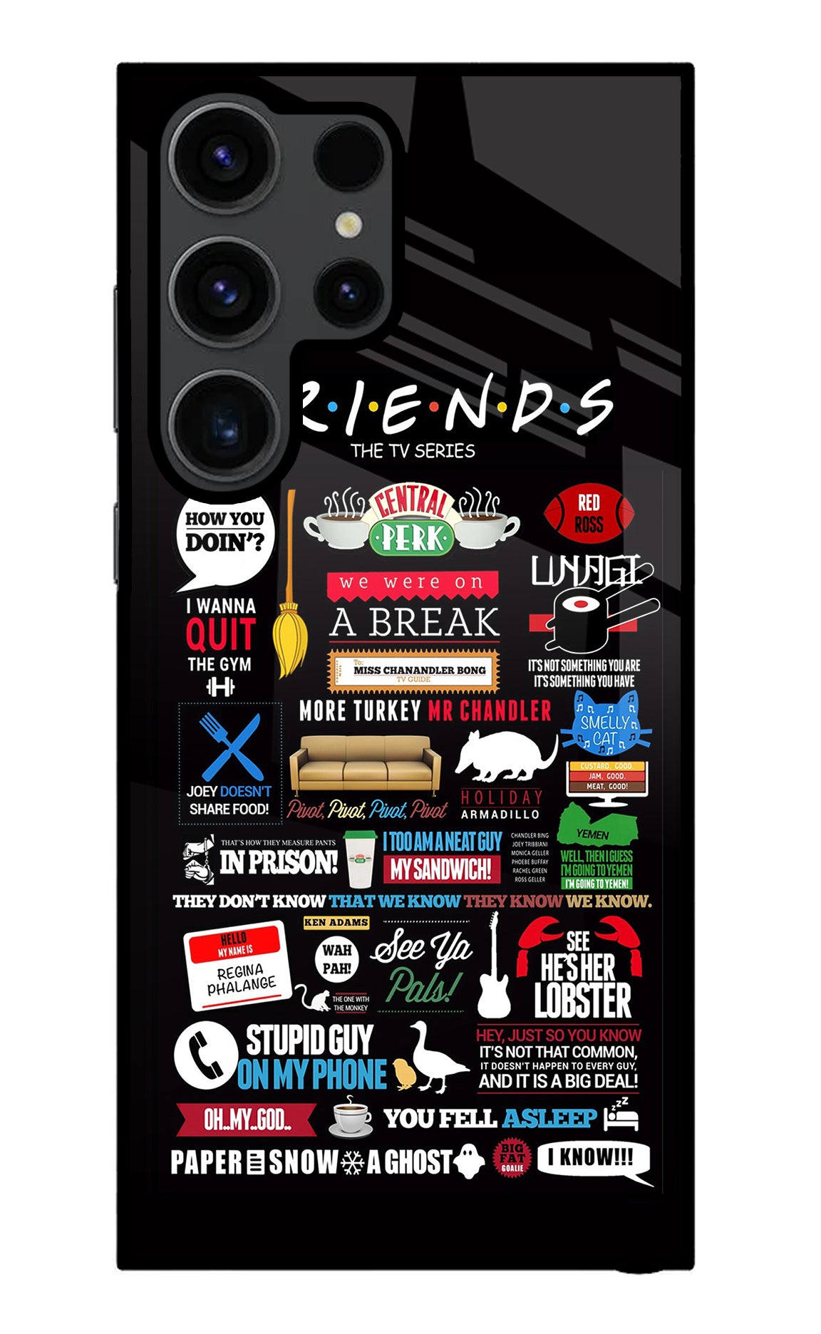 FRIENDS Samsung S23 Ultra Back Cover