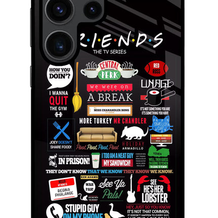 FRIENDS Samsung S23 Ultra Glass Case
