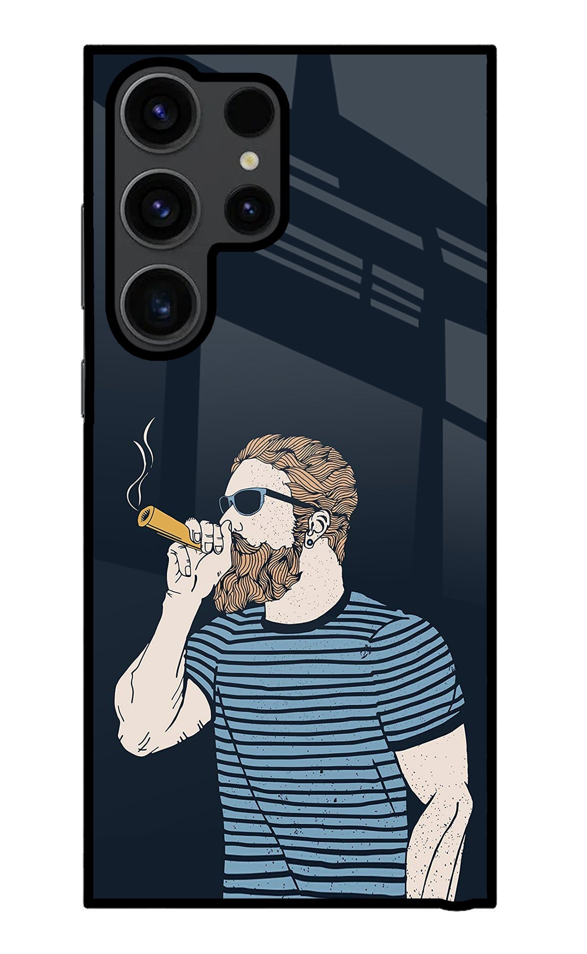 Smoking Samsung S23 Ultra Back Cover