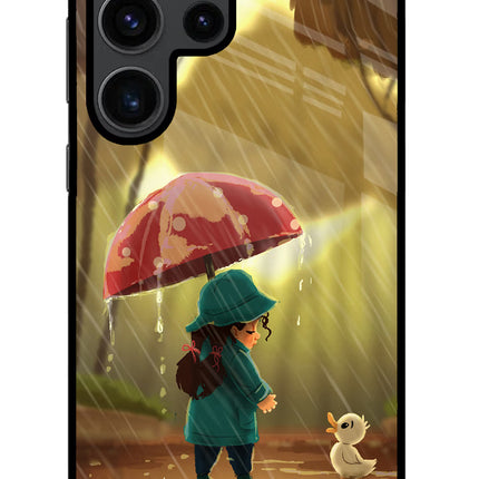 Rainy Day Samsung S23 Ultra Glass Case