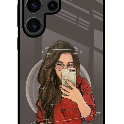 Selfie Queen Samsung S23 Ultra Glass Case