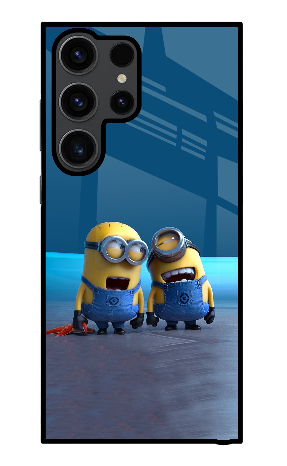 Minion Laughing Samsung S23 Ultra Back Cover