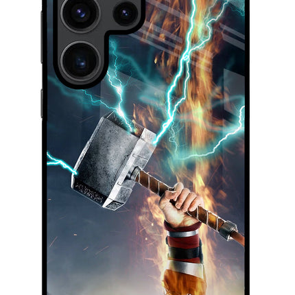 Thor Hammer Mjolnir Samsung S23 Ultra Glass Case