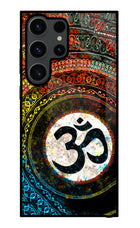 Om Cultural Samsung S23 Ultra Glass Case