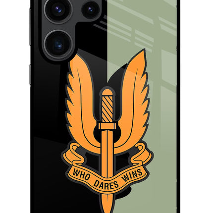 Balidan Logo Samsung S23 Ultra Glass Case