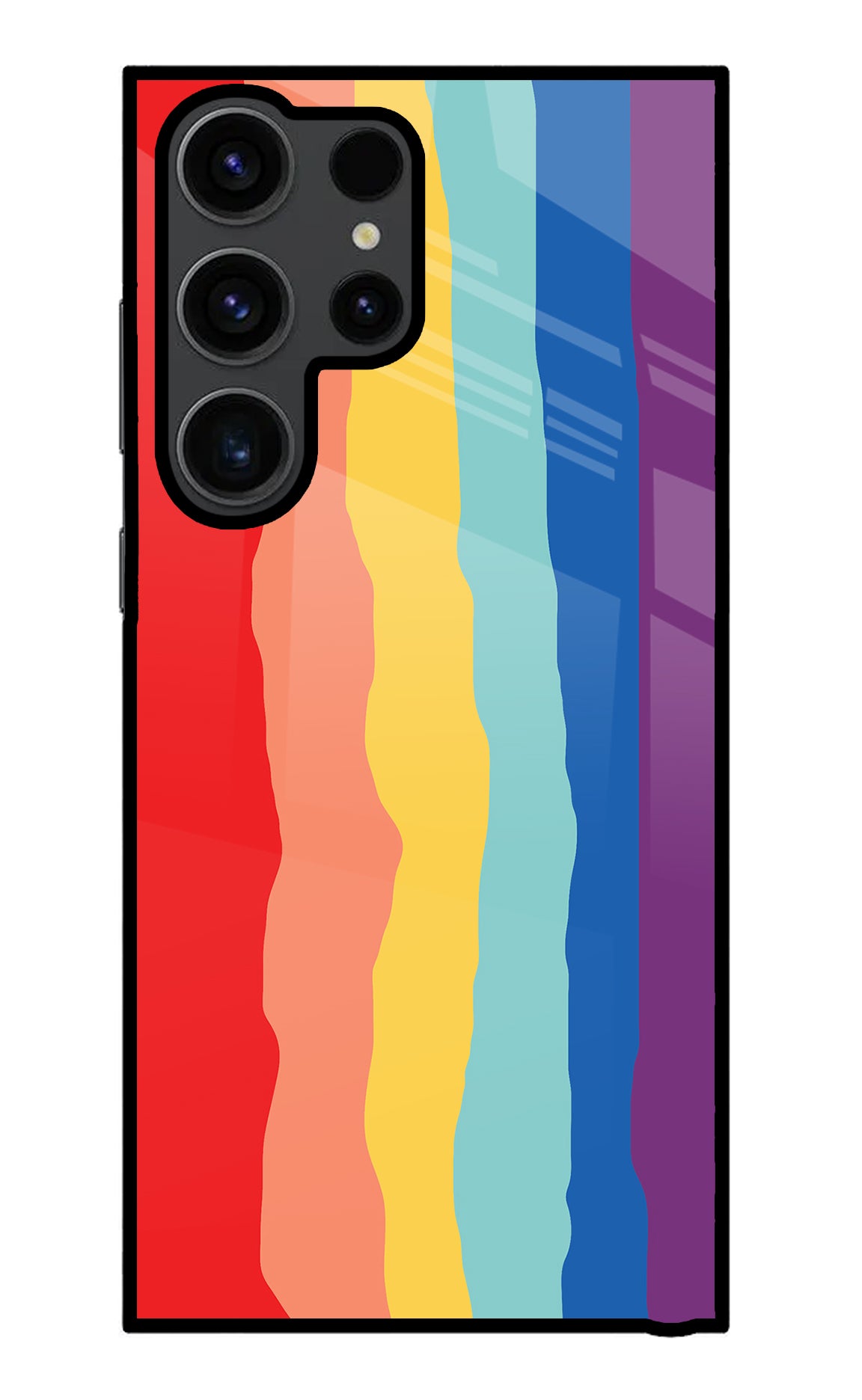 Rainbow Samsung S23 Ultra Back Cover