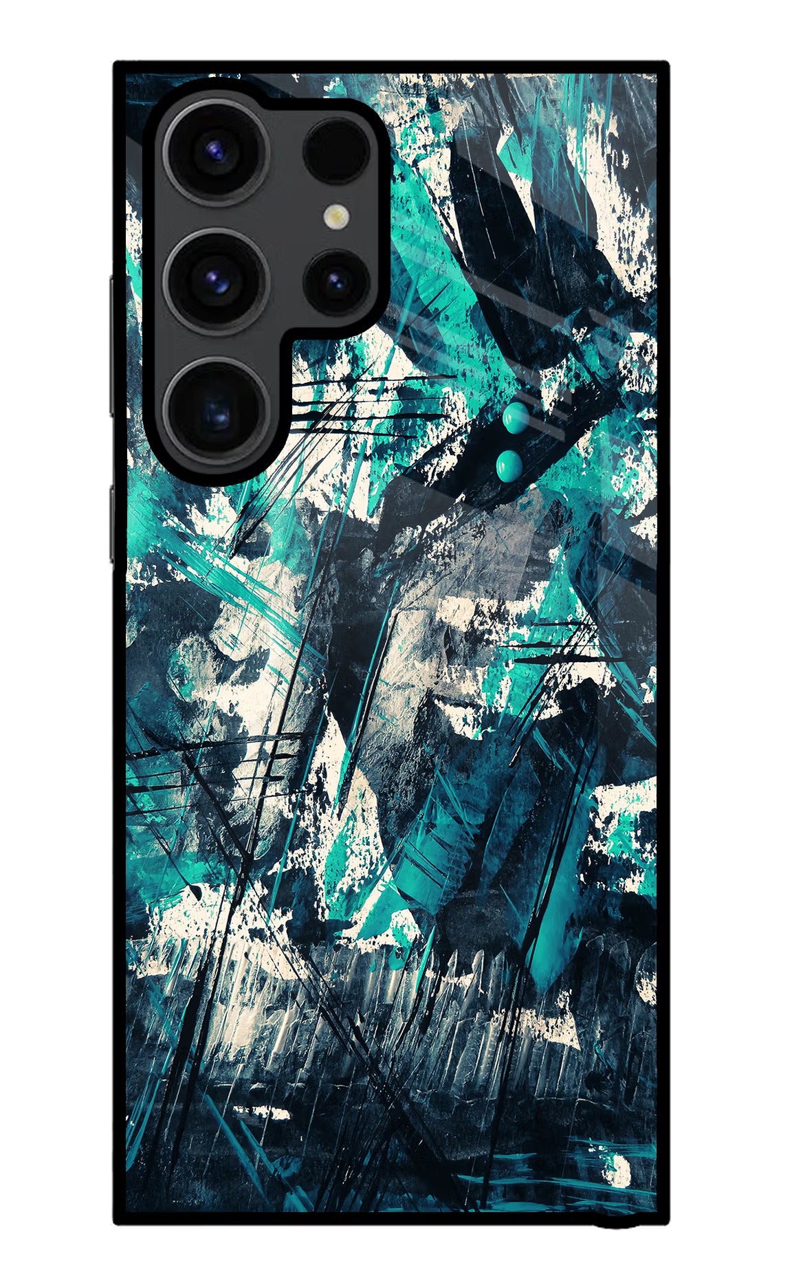 Artwork Samsung S23 Ultra Glass Case Back Cover by Casekaro