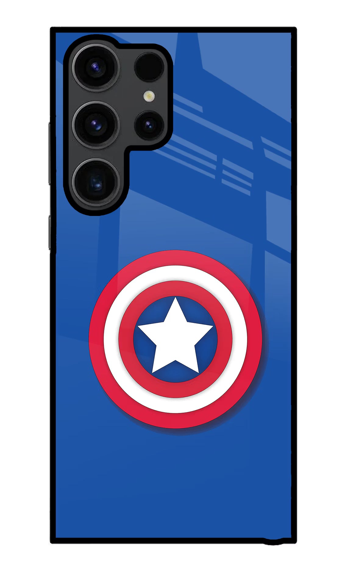 Shield Samsung S23 Ultra Glass Case Back Cover by Casekaro