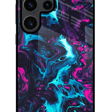 Abstract Samsung S23 Ultra Glass Case