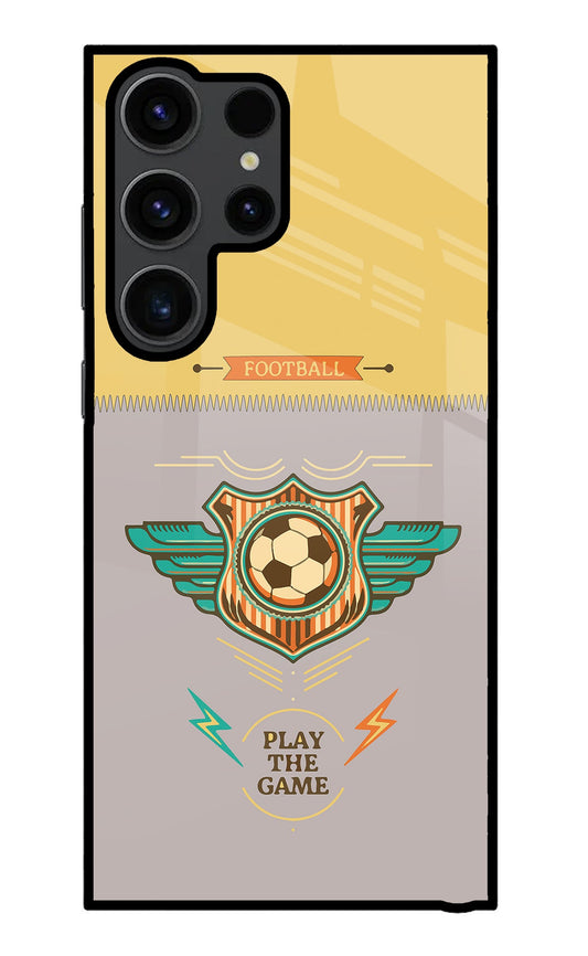 Football Samsung S23 Ultra Glass Case