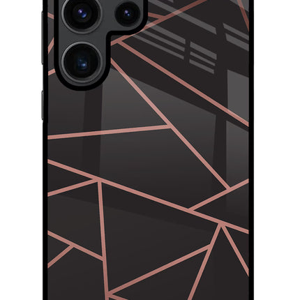 Geometric Pattern Samsung S23 Ultra Glass Case