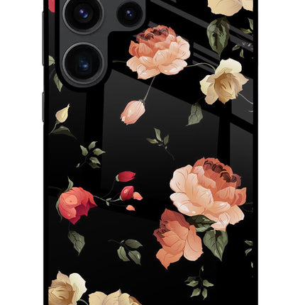Flowers Samsung S23 Ultra Glass Case