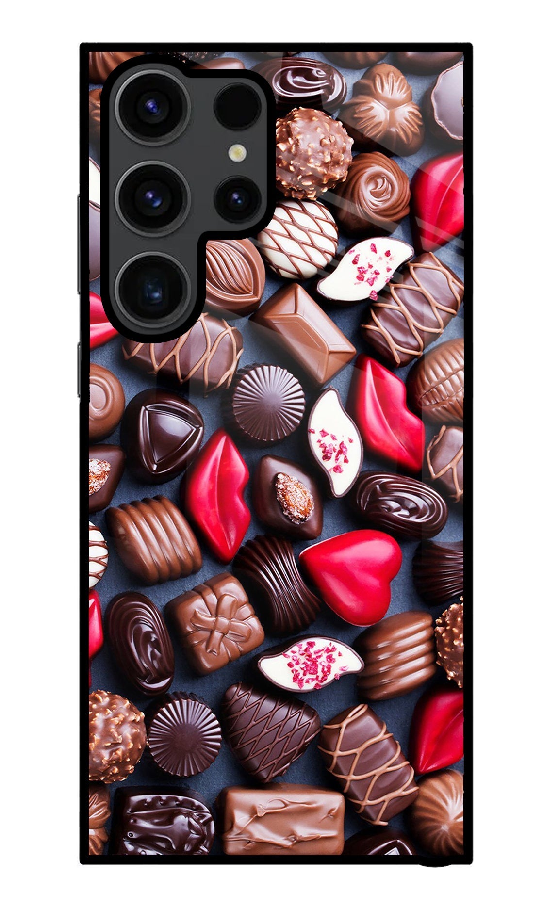 Chocolates Samsung S23 Ultra Glass Case