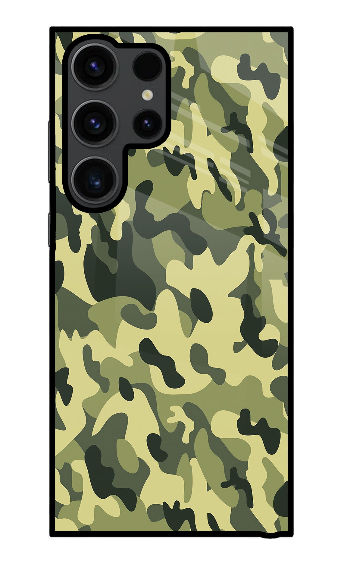 Camouflage Samsung S23 Ultra Back Cover