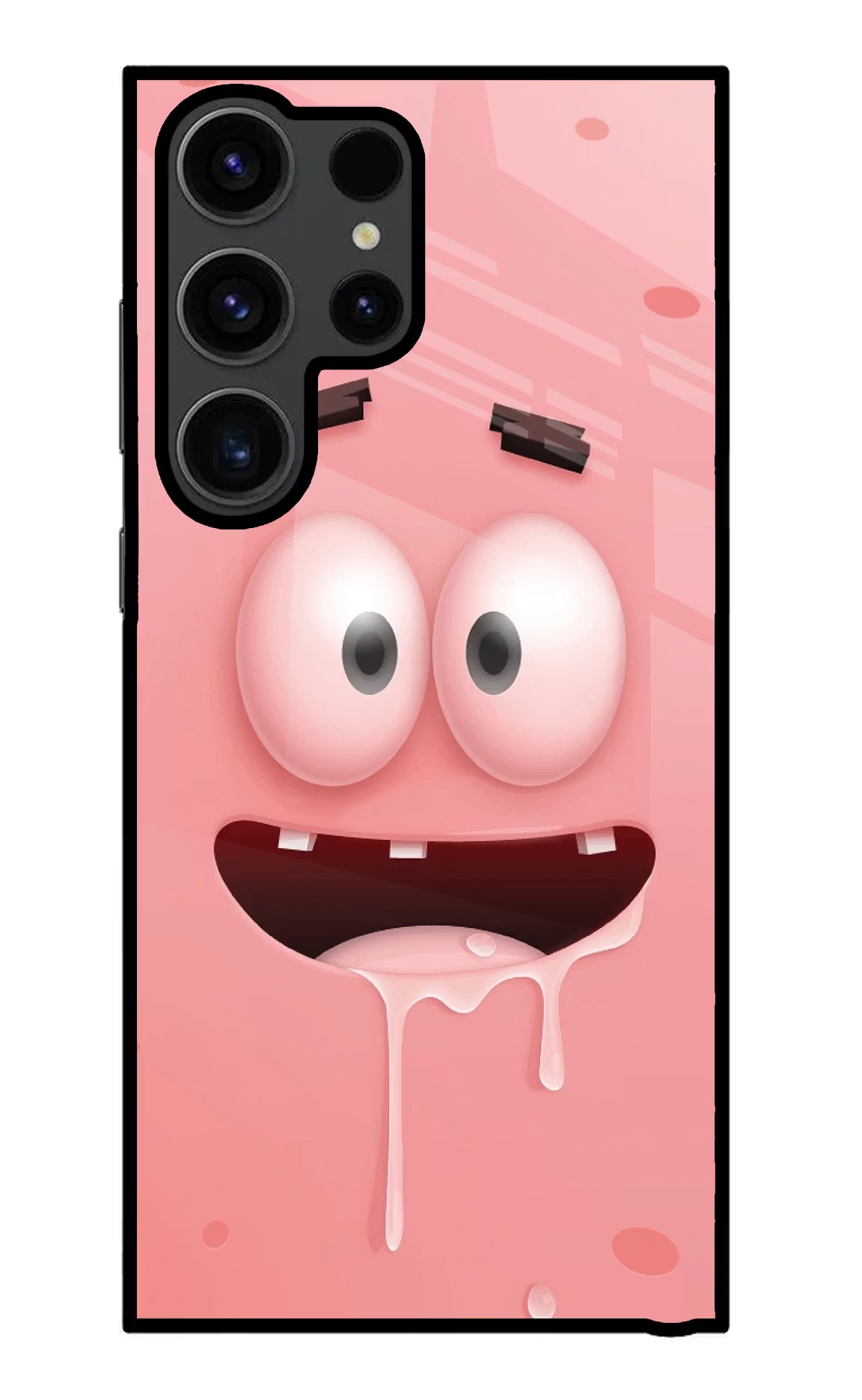 Sponge 2 Samsung S23 Ultra Glass Case Back Cover by Casekaro