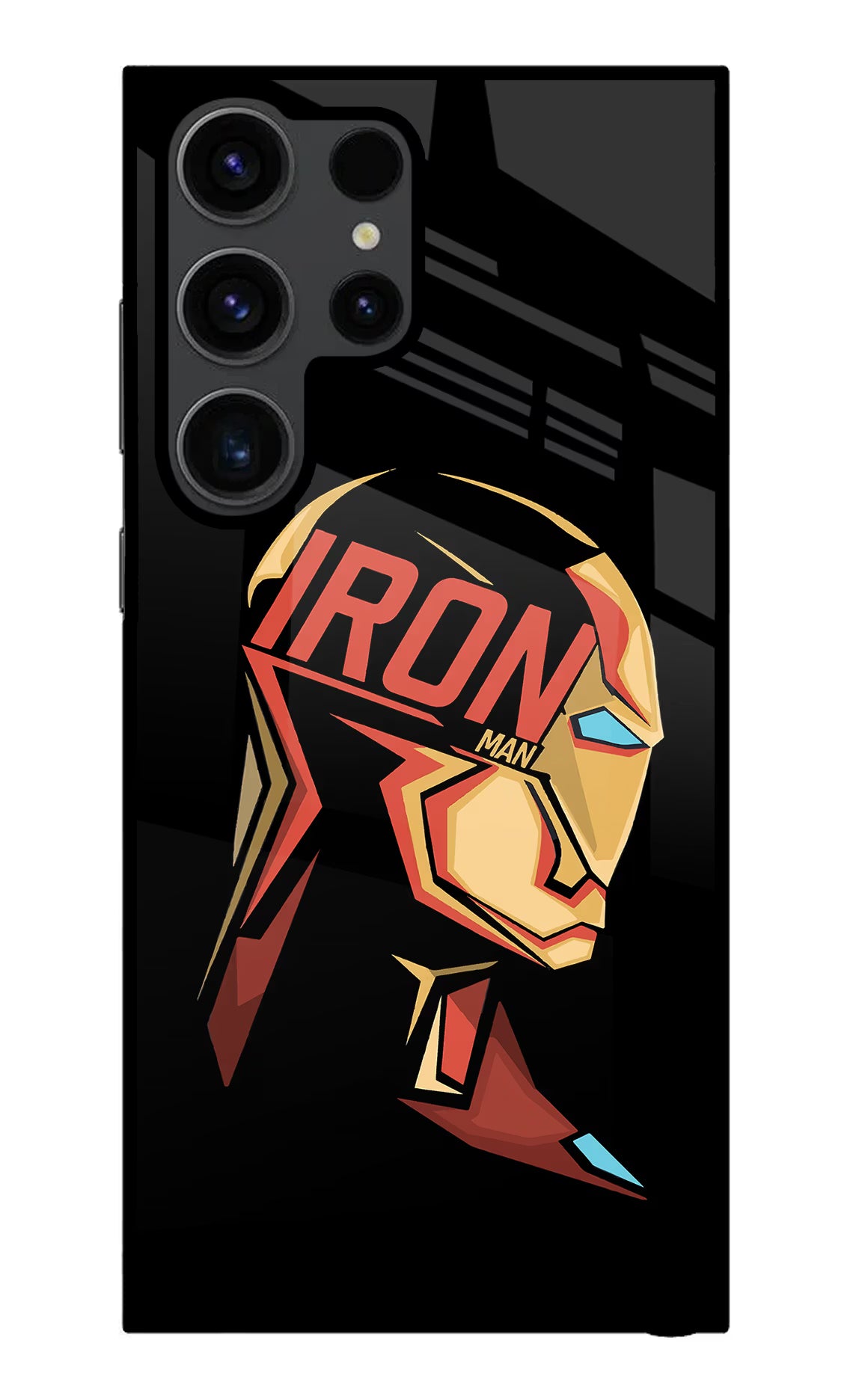 IronMan Samsung S23 Ultra Glass Case Back Cover by Casekaro