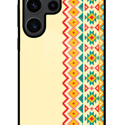 Ethnic Seamless Samsung S23 Ultra Glass Case