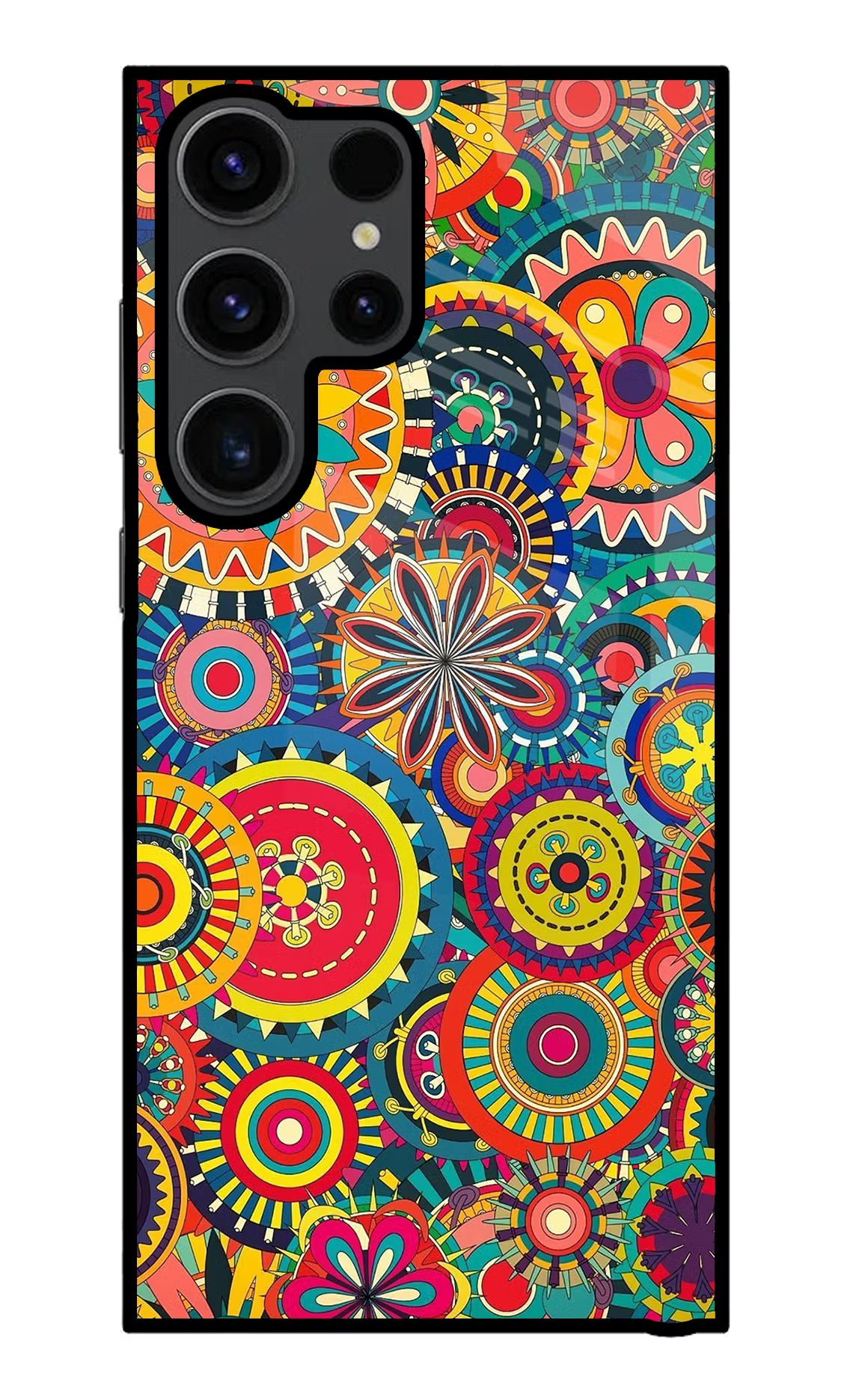Gol Gol Art Samsung S23 Ultra Glass Case Back Cover by Casekaro