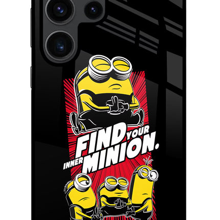Find your inner Minion Samsung S23 Ultra Glass Case