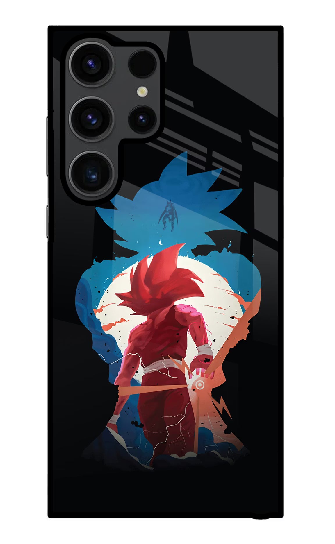 Goku Samsung S23 Ultra Glass Case Back Cover by Casekaro