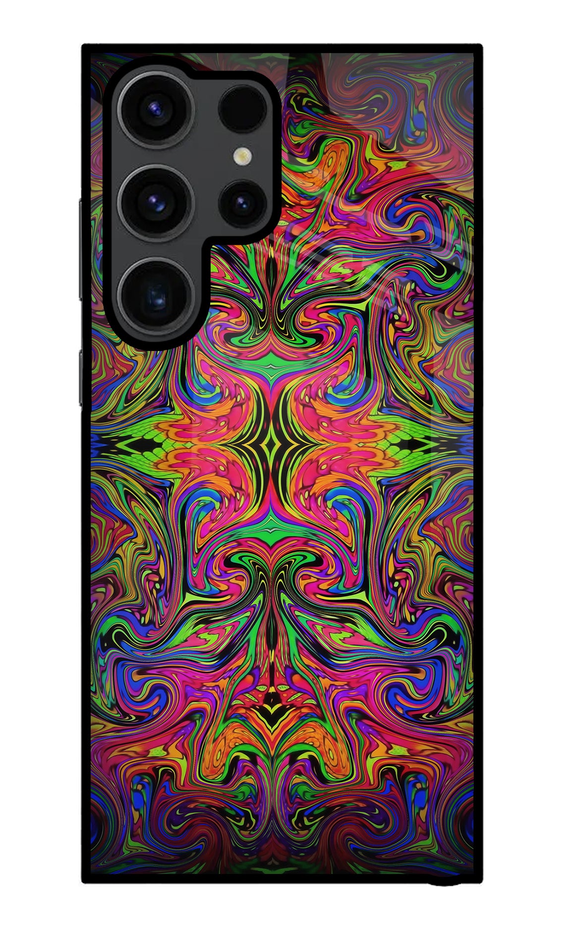 Psychedelic Art Samsung S23 Ultra Back Cover