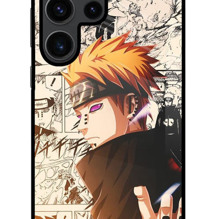 Pain Anime Samsung S23 Ultra Glass Case