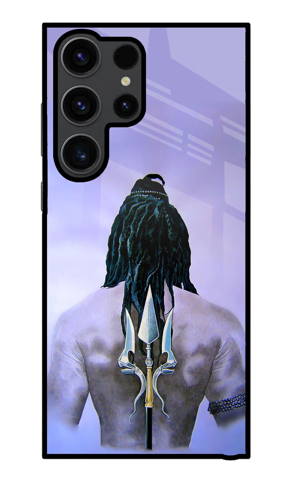 Shiva Samsung S23 Ultra Glass Case Back Cover by Casekaro