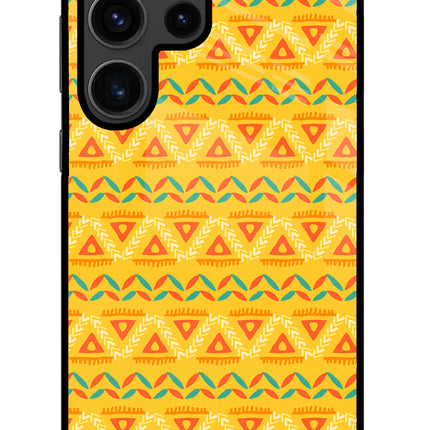 Tribal Pattern Samsung S23 Ultra Glass Case