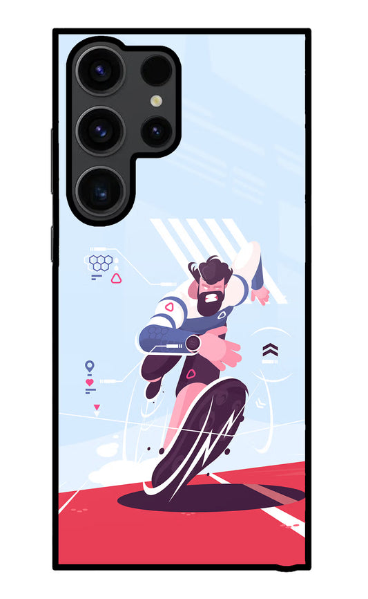 Run Pro Samsung S23 Ultra Glass Case