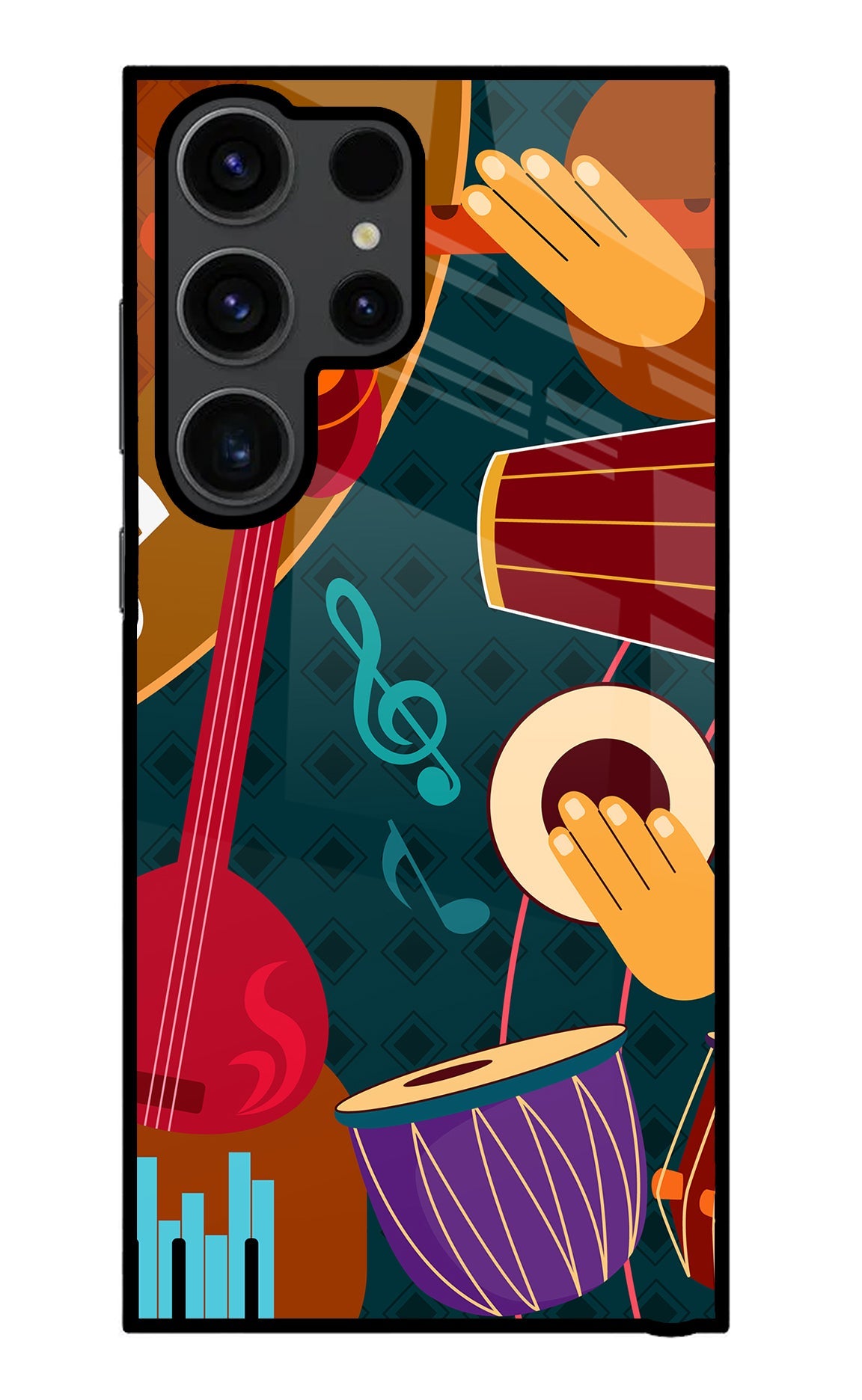 Music Instrument Samsung S23 Ultra Back Cover