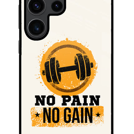 No Pain No Gain Samsung S23 Ultra Glass Case