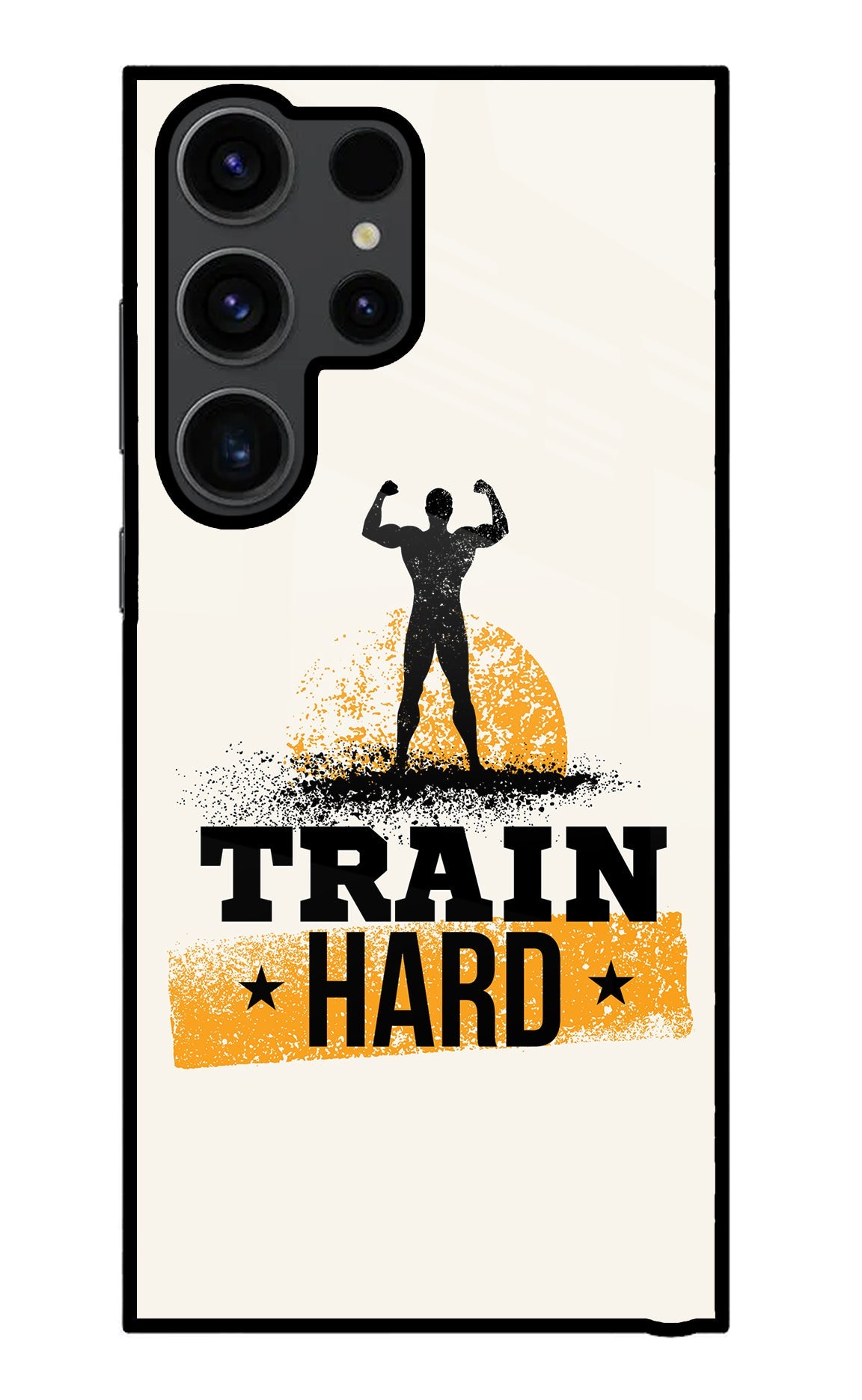 Train Hard Samsung S23 Ultra Glass Case