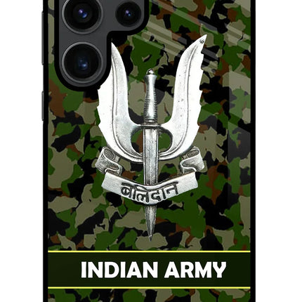 Balidan Indian Logo Samsung S23 Ultra Glass Case